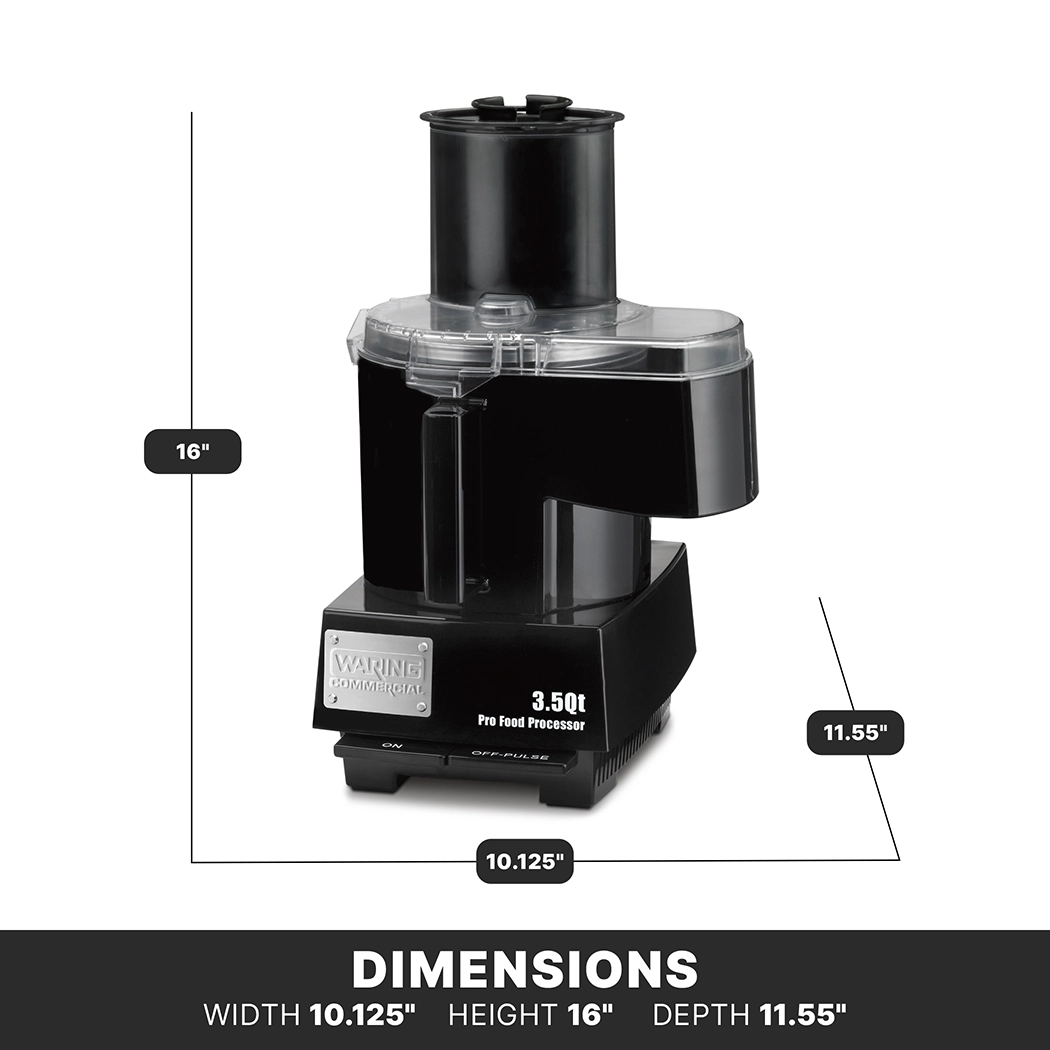 3.5-Quart and Continuous-Feed Food Processor